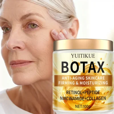 YUITIKUE BOTAX Anti-Aging Cream 100g - Retinol Peptide Niacinamide Collagen, Light Non-Greasy Fast Absorption