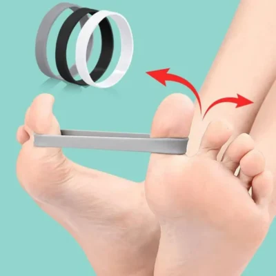 Silicone Thumb Posture Corrector Toe Training Elastic Toe Valgus Corrective Belt Recovery Training Efficient