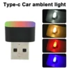 car mini usb led ambient light decorative atmosphere lamps for interior environment auto pc computer light decorative lamps e9h0
