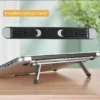 1/2 pcs universal laptop riser stand for notebook cooling riser pad invisible laptop bracket accessories