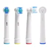 4pcs/set replacement electric toothbrush heads for d4510 d12013 d12013w d12523 d17525 d18 d19523 d19545 d20523 d20545 oc18