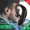 new s109 single ear wireless bluetooth5.4 headset for business driving sports hifi handsfree noise cancelling with mic headphone