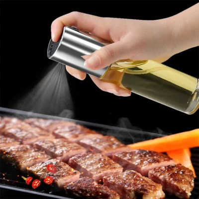 100ml Kitchen Oil Spray Bottle Spray Bottle Press Type Atomised Spray Bottle Olive Oil Bottle Kitchen Home BBQ Spray Bottle