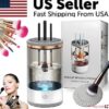 Electric Fast-Dry Makeup Brush Cleaner & Dryer
